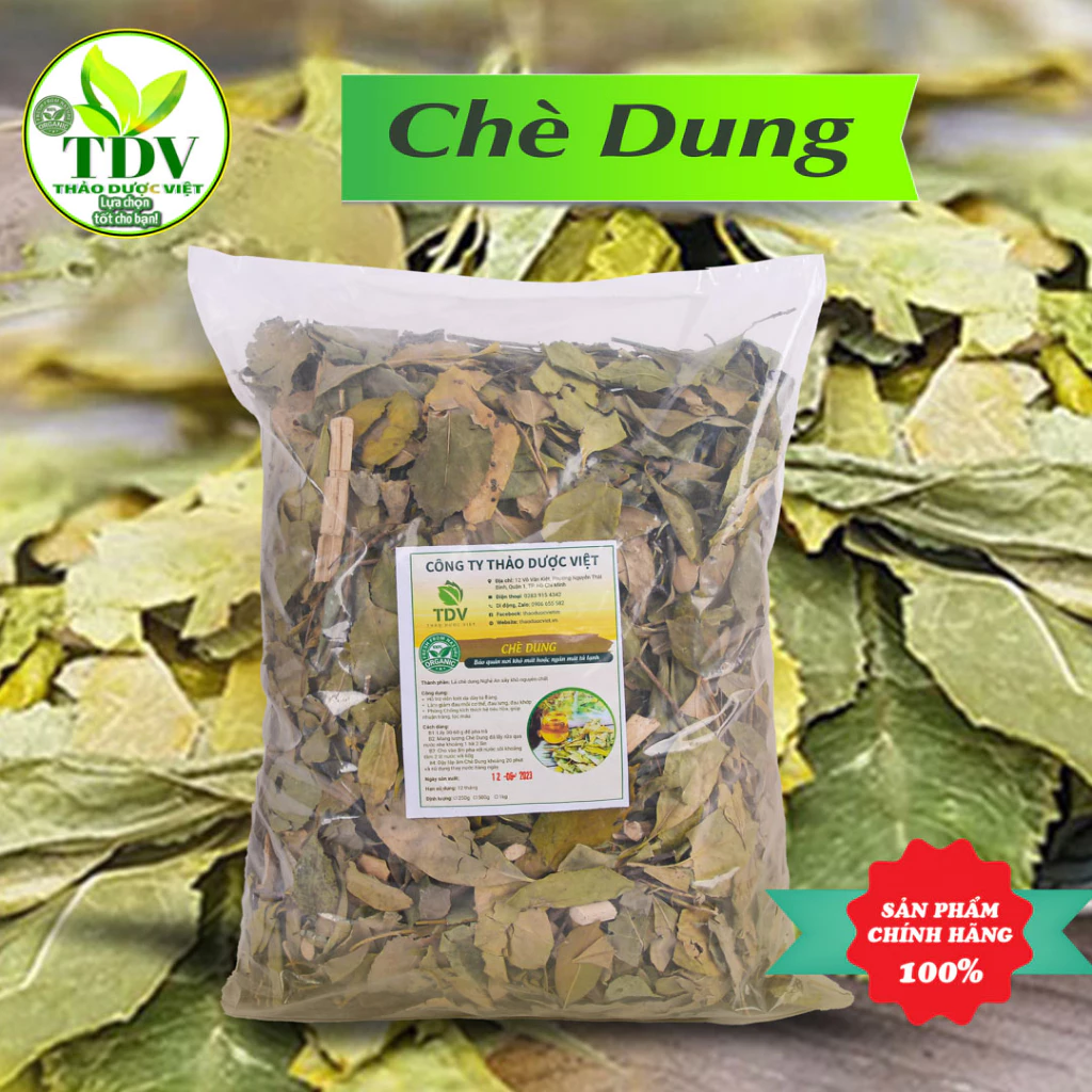 1kg chè Dung( trà dung) Nghệ An thanh nhiệt - hàng công ty Thảo Dược Việt