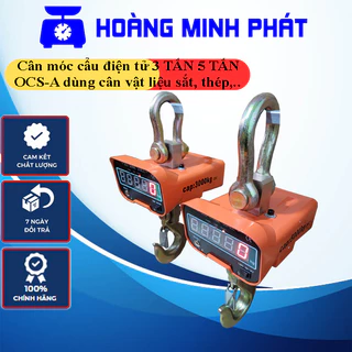 CÂN TREO ĐIỆN TỬ 5 TẤN 3 TẤN 2 TẤN 1 TẤN 500kg OCS-A - HÀNG CHÍNH HÃNG - DÙNG CÂN VẬT LIỆU, SẮT THÉP