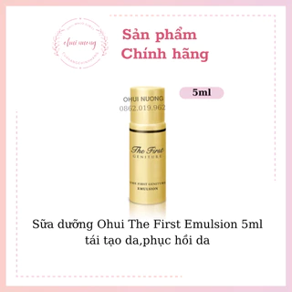 Sữa dưỡng Ohui The First Emulsion 5ml_tái tạo da,phục hồi da-OHUINUONG