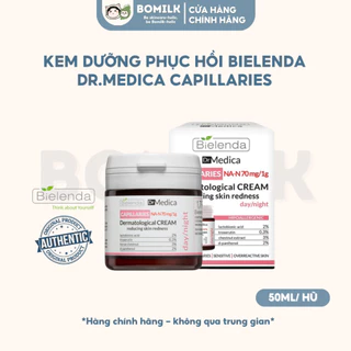 Kem dưỡng Bielenda Dr.Medica Capillaries - cấp ẩm, làm dịu, phục hồi và ngăn ngừa giãn mao mạch