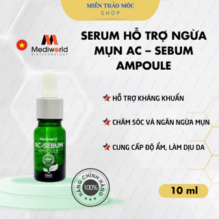 Serum hỗ trợ chăm sóc và ngăn ngừa mụn AC - Sebum Ampoule Mediworld