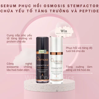 [Hàng công ty] Serum Phục hồi Osmosis StemFactor chứa yếu tố tăng trưởng và peptide