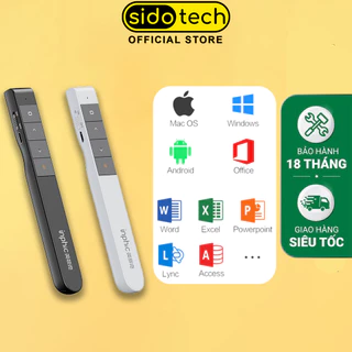 Bút Trình Chiếu Thuyết Trình Powerpoint Laser SIDOTECH Inphic L1P Chiếu Slide Điều khiển 2 Màn Hình / Pin Sạc / Xa 100m