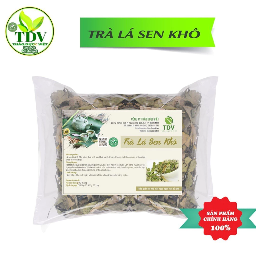 1KG LÁ SEN NON KHÔ HỔ TRỢ GIẢM BÉO - HÀNG CÔNG TY THẢO DƯỢC VIỆT