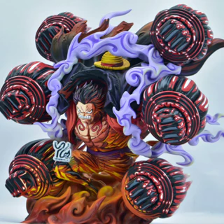 Mô hình luffy gear 4 6 đấm siêu khủng one piece ( tặng ô tô )