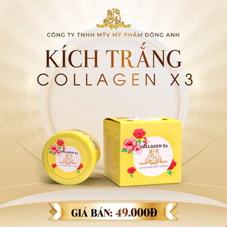 Collagen X3 Kem Kích Trắng 30g