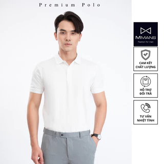 Áo polo MMANS basic  đơn giản tinh tế chất vải Cotton poly cao cấp co giãn 4 chiều không nhăn nhàu