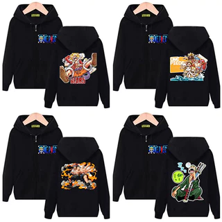 ( HÀNG ĐẸP_ CÓ INTHEOYEUCAU)Aó khoác hoodie Onepiece , áo nỉ Luffy,Zoro, Ace nam nữ fom cực đẹp