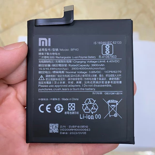 Pin zin Xiaomi Redmi K20 Pro / MI 9T Pro (BP40) - loại 1 kèm siu bảo hành lỗi 1 đổi 1