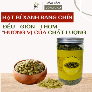 Nhân hạt bí xanh sấy Just Food hạt bí xanh tách vỏ tốt cho bà bầu, người ăn kiêng, người giảm cân