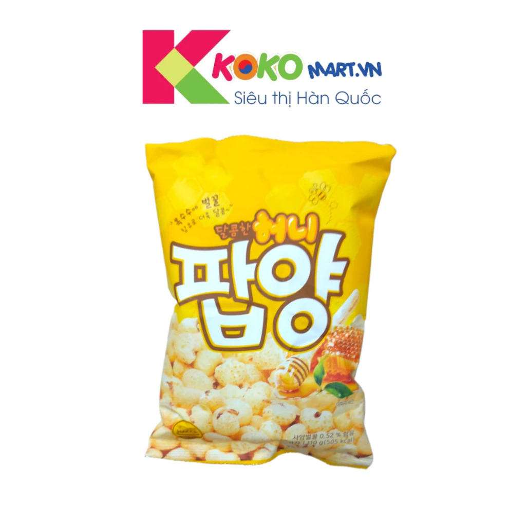 Bỏng ngô mật ong Hàn Quốc 110g