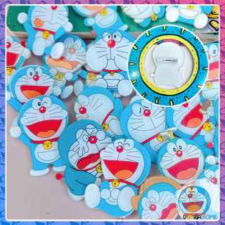 Huy Hiệu trang trí hình nhân vật Doraemon Doremon cute dễ thương 5cm QT0039