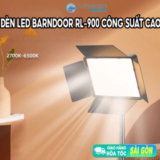 Đèn LED Barndoor vuông RL-900 Trợ Sáng Chụp ảnh Studio Quay phim