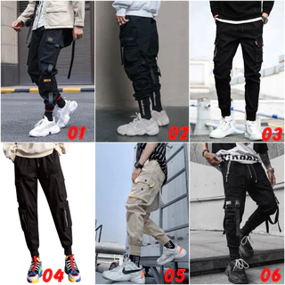 Quần Jogger Kaki Nam Nữ Túi Hộp Unisex Chất Dày Dặn