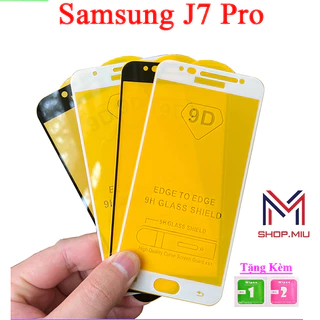 Cường lực full màn 9D SamSung J7 Pro  J7 Prime full keo không chấm ly ty