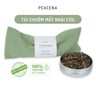 Túi chườm Mắt Thảo Mộc NGẢI CỨU Tây Bắc giảm nhức mỏi mắt, giảm đau bụng kinh, thư giãn, ngủ ngon, tự nhiên | Peacena