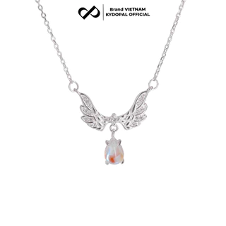 Dây chuyền bạc nữ KYDOPAL đính đá cao cấp trang sức 925 vòng thiên thần cá tính - PAL9A9C1