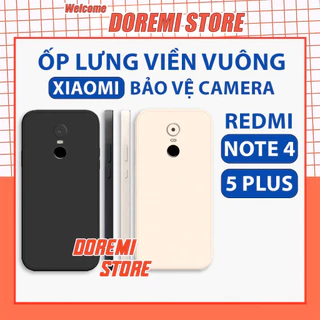 Ốp lưng Xiaomi Redmi Note 4/ Note 4x / Redmi 5 Plus TPU mềm bảo vệ camera, ốp lưng siêu rẻ silicon