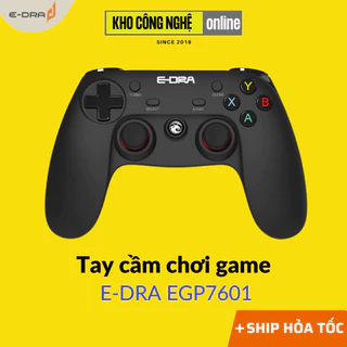 Tay cầm chơi game không dây E-DRA EGP7601 (Hàng Chính Hãng)