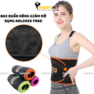 Đai Latex, Đai Quấn Nóng Giảm Mỡ Bụng, Định Hình Vòng Eo, Hỗ Trợ Tập Gym, Yoga Aolikes 7980