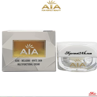 Kem mụn thâm mờ sẹo ngăn nhờn se khít lỗ chân lông 15g ACNE – MELASMA – WHITE SKIN – MULTIFUNCTIONAL CREAM AIA