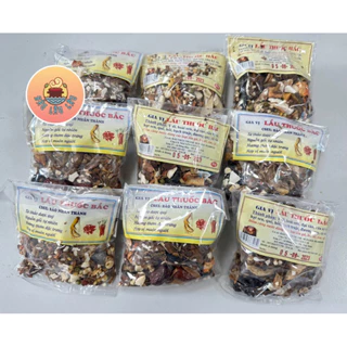 [10 gói x 50g] Gia vị Lẩu Thuốc bắc thơm ngon, bổ dưỡng - bịch lớn 500g (10 gói x 50g)