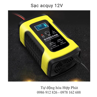 Sạc bình ắc quy ô tô xe máy 12V 100Ah