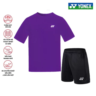 Quần áo cầu lông Yonex chuyên nghiệp mới nhất sử dụng tập luyện và thi đấu cầu lông T9