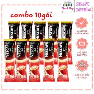 Combo 10 gói cafe Nescafe sữa 3in1