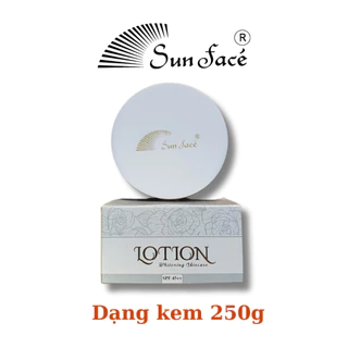 Kem Dưỡng Ẩm Trắng Da toàn thân Sunface Body Lotion, chống nắng SPF45 PA++ 250g