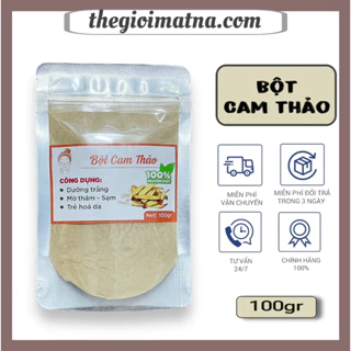 🛑 BỘT CAM THẢO NGUYÊN CHẤT 100%  Dưỡng Sáng Mịn Da