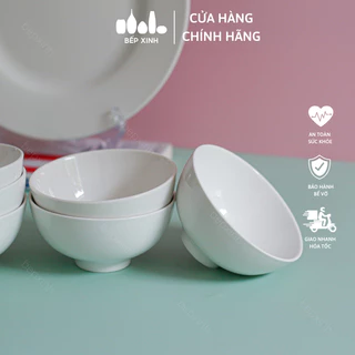 Chén cơm sứ trắng trơn 11cm - Sứ Minh Châu -C06