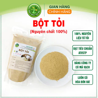 Bột tỏi nguyên chất 100%, giúp tăng sức đề kháng, dùng để chế biến thức ăn [250g - 1Kg] | Kho thảo dược Tây Bắc