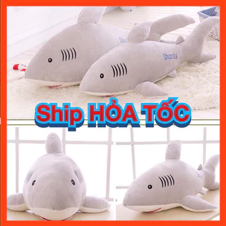 [Hoả Tốc] GẤU BÔNG HÌNH CÁ MẬP Dễ Thương Cho Bé- Chất Miniso Mềm Mịn- CAO CẤP