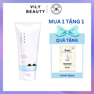 [Bill Hàn] Sữa Rửa Mặt Tạo Bọt Làm Sạch, Cấp Ẩm, Dịu Nhẹ Cho Da Round Lab 1025 Dokdo Cleanser 150g