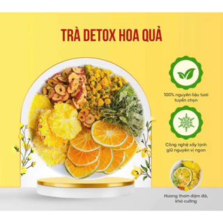 Trà detox hoa quả vị cam dứa