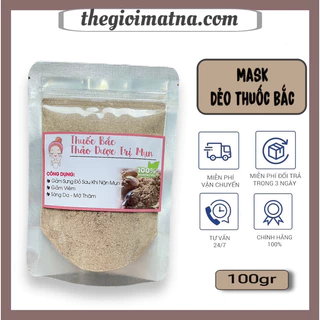 🌶️Bột Mask Dẻo Thảo Dược Dưỡng Trắng Mịn