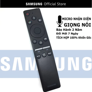 [HÀNG CHÍNH HÃNG] Remote điều khiển TV Samsung chính hãng có giọng nói và không giọng nói tặng pin