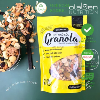 Olaben Nutrition hạt ngũ cốc granola premium 500gram