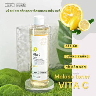 Toner trắng da Meloso Vita C Vitality Whitening Toner 300ml