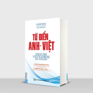 Sách Từ Điển Anh Việt Phiên Bản Bìa Mềm Màu Trắng Giải Nghĩa Đầy Đủ Ví Dụ Phong Phú Oxford Mcbooks 320000 Từ Vựng