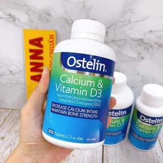 Canxi ostelin _ Ostelin Calcium & Vitamin D3