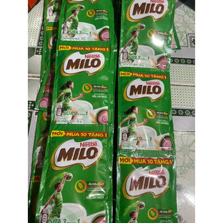 Dây Nestle milo 11 gói  22g..HSD t8/24