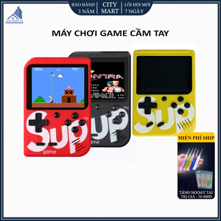 Máy Chơi Game Sup 400, Kèm Tay Cầm Dành Cho 2 Người, Màn hình rộng 3 inch, kết nối với TV, Thời lượng pin dài.