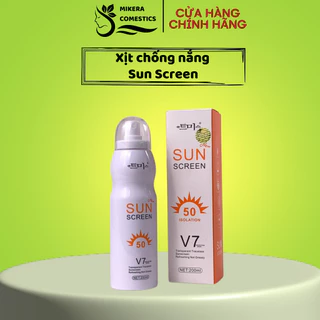 Xịt chống nắng hàn quốc sun screen v7