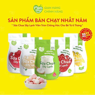 Sữa chua sấy lạnh Mămmy chống hóc, bổ sung vitamin cho bé từ 6 tháng tuổi (túi 20g)