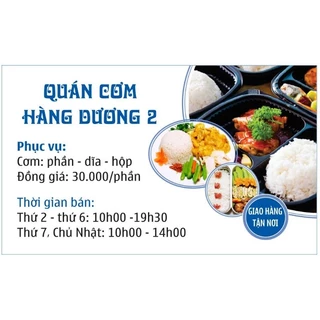 Danh thiếp, card visit giấy thường. 180gsm/100c/ không cán màng