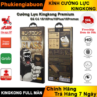 Kính Cường Lực KingKong Full màn Premium (Chính hãng)