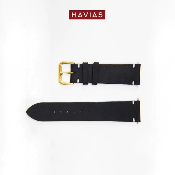 Dây đồng hồ da bò sáp cho nữ BE HAVIAS