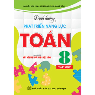 Sách - Định Hướng Phát Triển Năng Lực Toán 8 - Tập 1 (Bám Sát SGK Kết Nối Tri Thức Với Cuộc Sống)